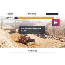 Roadastan - Road Construction WordPress Elementor Theme