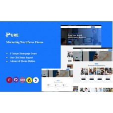 Pure - Marketing Agency Wordpress Theme
