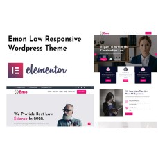 Emon - Lawyer and Law Firm WordPress Theme