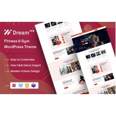 DreamHub Fitness & Gym WordPress Theme