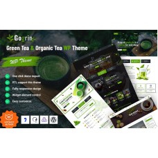 Gogrin - Green Tea and Organic Tea WordPress Theme