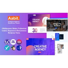 Aabit - Startup & Multipurpose WordPress Theme