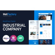 MetFactory - Industry Company WordPress Theme