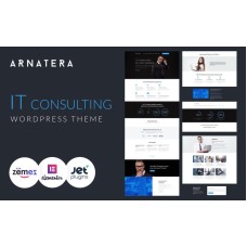 Arnatera - IT Consulting Responsive WordPress Theme
