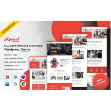 Rocmak - SEO, Digital Marketing, Social Media WordPress Theme