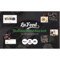 La Food - Italian Restaurant Responsive WordPress Theme