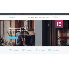 Credix - Finance Multipurpose Minimal WordPress Elementor Theme