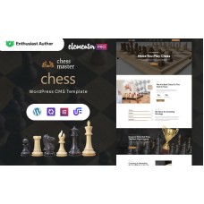 Chess master - Chess Club WordPress Elementor Theme