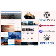 Operand - Operating & Chartering Landing Page WordPress Theme