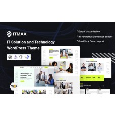 Itmax - IT Solution and Technology WordPress Theme