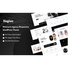 Hogion  Minimal & Agency Responsive WordPress Theme
