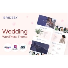 Bridesy - Tender And Neat Wedding WordPress Theme
