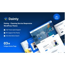 Dainty - Cleaning Service Responsive WordPress Theme