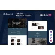 Locourt - Lawyer And Attorney WordPress Theme