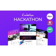 Codathon - Hackathon for Coders Landing WordPress Theme