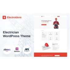 Electroidens - Electrician website with WordPress Elementor Theme