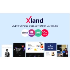 XLand - Multipurpose Collection of Landing Pages WordPress Theme