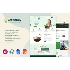 Greenday - Agriculture & Gardening WordPress Theme