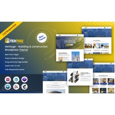 Heritage - Building & construction  WordPress Theme