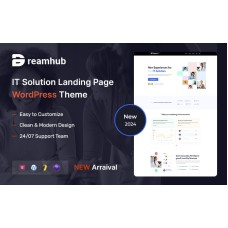 DreamHub - IT Solution and Landing Page WordPress Theme