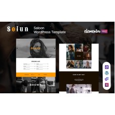 solun - Beauty & Hair Salon WordPress Theme