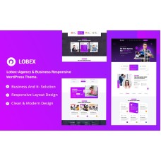 Lobex - Agency and Business Responsive WordPress Theme