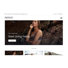 Blog Note Pro - Clean and Modern Blogging WordPress Theme