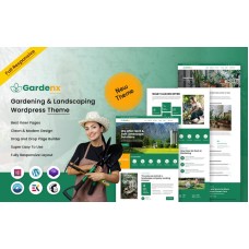 Gardenx - Multipurpose Gardening & Landscaping WordPress Theme