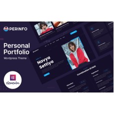 Perinfo - Personal Portfolio WordPress Theme