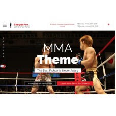 ShogunPro - MMA WordPress Theme