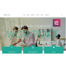 Cozy Desks - Coworking WordPress Elementor Theme