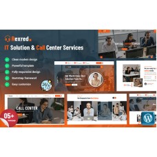 Rexred - IT Solution and Technology WordPress Theme