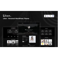 Liton -  Personal & CV Responsive WordPress Theme