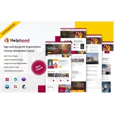 Helphand - NGO and Nonprofit Organization Charity WordPress Theme