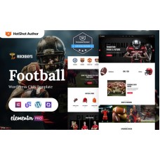 Rockboys - Football,  Soccer And Sport Clubs Multipurpose WordPress Elementor Theme