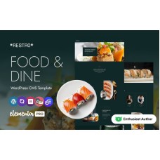 Restro -Cooking School And Restaurant Multipurpose WordPress Elementor Theme