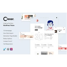 CLexar – Creative Portfolio WordPress Theme