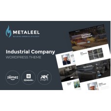 Mataleel - Industrial Company Website Template For WordPress