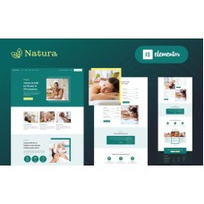 Natura - Beauty & Spa Massage Salon Elementor WordPress Theme