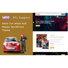 Xelor Car Wash And Repair WordPress Theme