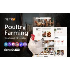 Poultery - Poultry Care And Farming Multipurpose WordPress Elementor Theme