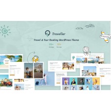Traveller – Travel & Tour Booking Elementor WordPress Theme