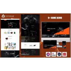 BikeShop – Sport Bicycle & Motorbike Shop Elementor WordPress Theme