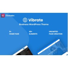 Vibrate - Business Responsive WordPress Theme