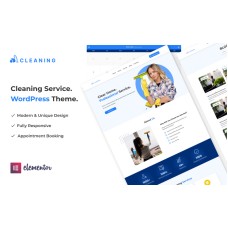 Cleaning Services WordPress Theme + Booking