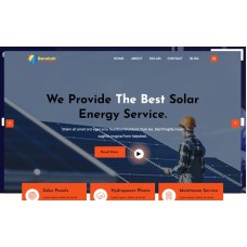 Baraka - Ecology & Solar Energy WordPress Theme
