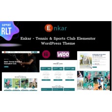 Enkar - Tennis & Sports Club Elementor WordPress Theme