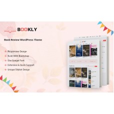 Bookly - Book Review WordPress Theme