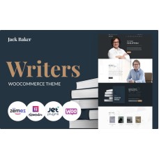 Jack Baker - Writer Responsive WordPress Theme