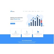 Peakex - Finance Multipurpose Infographic WordPress Elementor Theme